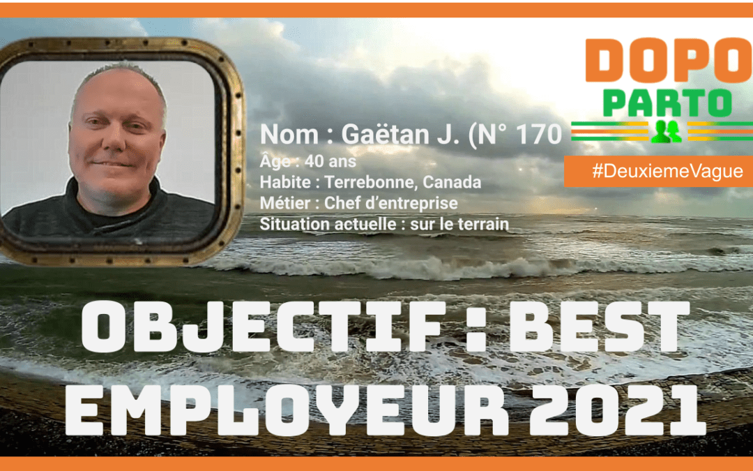 Gaëtan J. – 40 ans,  Chef d’entreprises,  Terrebonne, Canada
